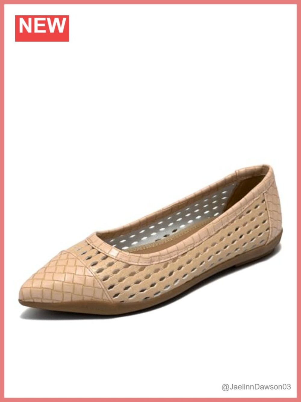 Aerosoles Dala Women's Ballet Flat Faux Leather Memory Foam